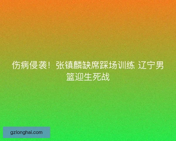 伤病侵袭！张镇麟缺席踩场训练 辽宁男篮迎生死战